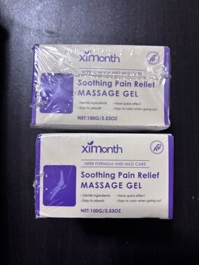 Ximonth Soothing Pain Relief Massage Gel - Purple